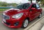 Red Mitsubishi Mirage 2017 for sale in Lucena-1