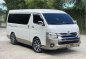Pearl White Toyota Hiace 2017 for sale-1
