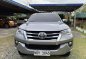 Silver Toyota Fortuner 2016 for sale in Manual-1