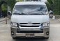 Pearl White Toyota Hiace 2017 for sale-0