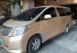 Selling Beige Toyota Alphard 2011 in Mandaluyong-0