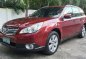 Selling Red Subaru Outback 2011 in Bay-0