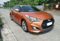 Selling Orange Hyundai Veloster 2017 in Muntinlupa-0