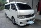 Pearl White Toyota Hiace Super Grandia 2013 for sale in Automatic-2