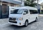 Selling Pearl White Toyota Hiace Super Grandia 2018 in Cainta-0