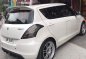 Pearl White Suzuki Swift 2015 for sale-3