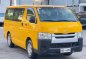 Sell Yellow 2018 Toyota Hiace in Makati-0