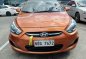Orange Hyundai Accent 2016 for sale in Caloocan-5