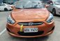 Orange Hyundai Accent 2016 for sale in Caloocan-7