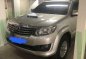 Silver Toyota Fortuner 2012 for sale in Pasig -1