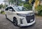 Pearl White Toyota Alphard 2020 for sale in Malabon-0
