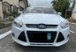 Pearl White Ford Focus 2013 for sale in Caloocan-0