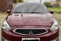 Red Mitsubishi Mirage 2017 for sale in Malolos-4
