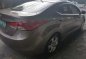 Silver Hyundai Elantra 2012 for sale in Muntinlupa -7