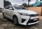 Selling White Toyota Yaris 2015 in Valenzuela-0