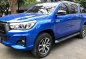 Blue Toyota Hilux 2018 for sale in Pasig-1