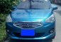 Blue Mitsubishi Mirage G4 2014 for sale in Baguio-0