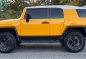 Yellow Toyota FJ Cruiser 2015 for sale in Caloocan -6