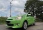 Green Mitsubishi Mirage 2014 for sale in Automatic-4