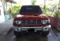 Selling Red Mitsubishi Pajero 2001 in Tarlac-9