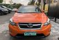 Orange Subaru Xv 2013 for sale in Caloocan-0