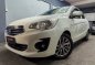 White Mitsubishi Mirage 2015 for sale in Automatic-2