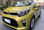 Selling Yellow Kia Picanto 2020 in Manila-1