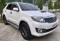 Pearl White Toyota Fortuner 2016 for sale in Manila-2