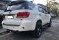 Pearl White Toyota Fortuner 2007 for sale in Automatic-2
