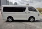 Pearl White Toyota Hiace Super Grandia 2011 for sale in Pasig-3