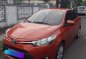 Selling Orange Toyota Vios 2017 in Manila-0