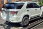 Pearl White Toyota Fortuner 2014 for sale in Lucena-7