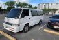 Pearl White Nissan Urvan 2015 for sale in Manual-0