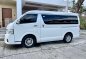 Pearl White Toyota Hiace Super Grandia 2018 for sale in Biñan-1