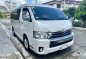 Pearl White Toyota Hiace Super Grandia 2018 for sale in Biñan-4