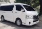 Pearl White Toyota Hiace Super Grandia 2015 for sale in Automatic-1