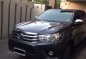 Grey Toyota Hilux 2018 for sale in Baliuag-0