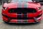Red Ford Mustang 2018 for sale in Manual-0