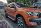 Orange Ford Ranger 2018 for sale in Manual-1
