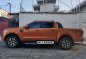 Orange Ford Ranger 2018 for sale in Manual-0