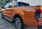 Orange Ford Ranger 2018 for sale in Manual-4