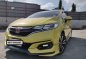 Yellow Honda Jazz 2018 for sale in Automatic-0