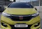 Yellow Honda Jazz 2018 for sale in Automatic-2