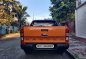 Orange Ford Ranger 2018 for sale in Manual-5
