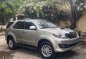 Pearl White Toyota Fortuner 2014 for sale in Valenzuela-2