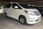 Pearl White Toyota Alphard 2011 for sale in Pasig-0