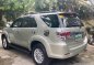 Pearl White Toyota Fortuner 2014 for sale in Valenzuela-4