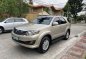 Silver Toyota Fortuner 2012 for sale in Automatic-1