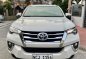 Pearl White Toyota Fortuner 2016 for sale in Quezon -0