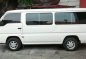 Pearl White Nissan Urvan 2013 for sale in Makati -1